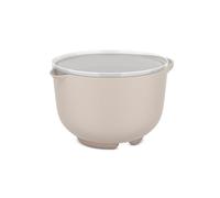 Mepal - Tazón para mezclar con tapa Chef it - Base antideslizante - Apto para microondas y lavavajillas - Bol - El material resiste hasta 110°C - 1500 ml - Chalk