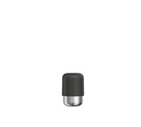 Mepal - Vaso para Café para Llevar Ellipse - Mantiene las Bebidas Calientes Hasta 30 Minutos - Diseño de Doble Pared - Taza Reutilizable - Apto para Lavavajillas - 300 ml - Nordic black