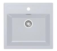 Mepamsa CUBO 56.53 BLANCO FREG - Fregadero De Cocina Sintetico 56,53 Cm 1 Cubeta 0 Escurridores