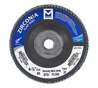 Mercer industrias 272h024 Circonita Flap disco, P 0 wattsW, 0 voltsV