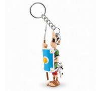 Merchandising asterix: plastoy - romain bitten by dogmatix(keychain /
