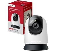 MERCUSYS MC200 - Cámara vigilancia WiFi Interior 360°, 1080p, Bebé