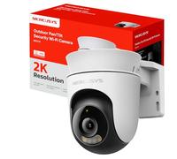 Tapo Cámara WiFi exterior MC510 – Pan/Tilt 2K QHD, visión nocturna a color y detección de personas
