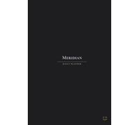 Meridian Daily Planner Notebook: A5 Undated Four-Section To-Do Notebook | Today · Tomorrow · This Week · This Month | Charcoal Edition