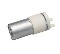 MERIGLARE Bomba de Vacío Miniatura Bomba de Aire Compresor Microbomba de Succión Motor Metálico Cabezal Doble de Dos Puertos Construcción Robusta Adecuada para, 3-5V Doble Cabezal