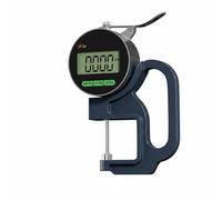 MERIGLARE Calibrador de Espesor Digital Medidor Calibrador Micrómetro Vernier Recargable con Protección IP54 y Lectura Ágil en, Recargable, Milésimas De Pulgada, Rango 0-25.4MM