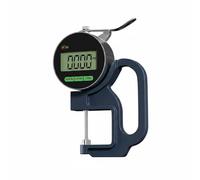MERIGLARE Medidor de Espesor Digital Calibrador Medidor Micrómetro Electrónico Aleación Lectura Precisa Manejo con una Mano, Medidor De Espesor De Milésimas Recargable 0-25.4MM