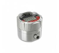 MERIGLARE Medidor de Flujo de Líquidos Digital de Caudal Caudalímetro de Aceite de Rotor Ovalado Sellado Ip66 y Batería Seca Integrada Adecuado, 1分 0.1 10L/Min Con Actualización Impermeable