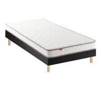 MERINOS Colchón para adolescente de espuma, se entrega enrollado, Positive Lit. Color Blanco
