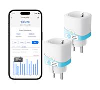 Meross Enchufe Inteligente con Monitor de Energía 16A con Mide el Consumo