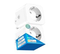 Meross enchufe inteligente funciona con Apple HomeKit 16A, Wi-Fi, compatible con Alexa, Google Home, paquete de 2.