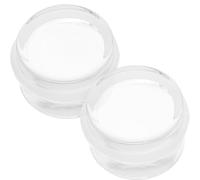MERRYHAPY 2 Topes de Puerta de Silicona Silenciosos sin Perforación, Cuñas de Suelo para Puerta Protección Anticolisión Marcas, Pack de 2 Unidades
