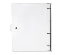 MERRYHAPY Carpeta Transparente de Plástico para Cuaderno A4 Cubierta Protectora y Función para Mantener Cuadernos Limpios en Escuela o Obsequio