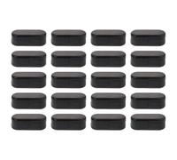 MERRYHAPY Conector de Cuentas Negro para Cortinas Verticales, 25 Piezas de Plástico Compatibles Persianas Enrollables, Fácil de Usar en Oficina o Tienda