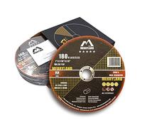 Merryland 25 Piezas Disco de Corte 180 X 1,6 Metal INOX Hierro Experto-Line