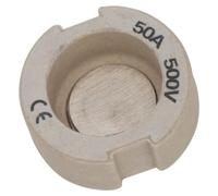 Mersen 01658.050000 DIII 50A E211512M, blanco, inserto roscado tipo D