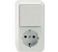 Merten MEG3495-8719 - Toma de corriente (CEE 7/3, CEE 7/4, Blanco, 250 V, 16 A)