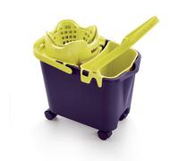 Mery Cubo para Fregona Cubo Automático con Ruedas Cubeta Multiuso Para todo tipo de Fregonas Ecológico Con Sistema Muelles Capacidad 14 litros