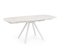 Mesa All.Raita 119/178X89.4 Blanco/Bia