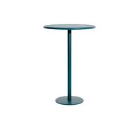 Mesa alta de café W ND Ø70 Azul Océano