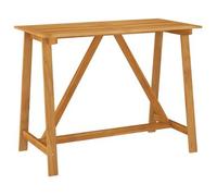 Mesa Alta De Jardín Madera Maciza De Acacia 140x70x104 Cm Vidaxl