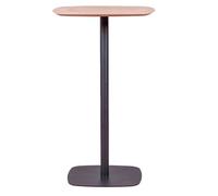 Mesa alta para bar de estilo industrial, 106cm de altura y 60x60cm - pub