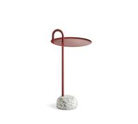 HAY Mesa auxiliar Bowler Tile red-granite