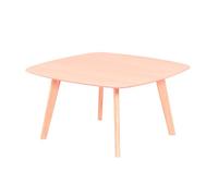 Mesa auxiliar cuadrada en madera de roble (80x80) - northpole
