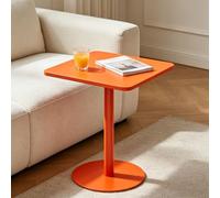 Mesa auxiliar cuadrada pequeña con kit de instalación, mesas altas de barra con base ponderada, mesa de cóctel, mesita de noche decorativa para sala de estar, dormitorio, oficina, club(48x48x72cm)
