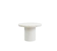 Mesa Auxiliar/de Centro Sintra Grande de Mármol Blanco