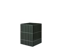 Mesa auxiliar de pilar Verde oscuro