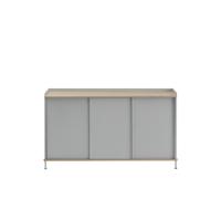 Mesa Auxiliar Enfold 148x45 Roble/ Gris