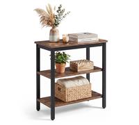 Mesa auxiliar, mesita de sofá, mesa de centro, mesita de noche, 3 baldas