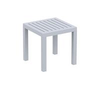 Mesa auxiliar ocean plástico gris 45x45x45 cm