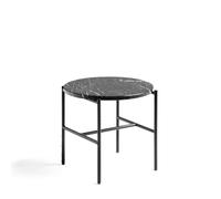 HAY Mesa auxiliar Rebar Ø45 cm Black marble-black