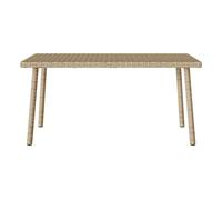 vidaXL Mesa centro jardín rectangular 80x40x37cm en color Gris claro/Gris/Negro y más | estructura resistente ideal para salón dormitorio o estudio