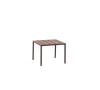 Mesa Baja para Balcón L51 x H38 Hierro Rojo