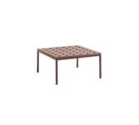 Mesa Baja para Balcón L75 x H39 Hierro Rojo