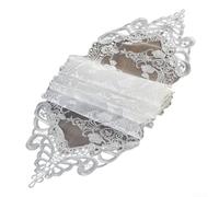 Mesa bordada para corredor 26x150cm estilo europeo bordado (26*280cm)