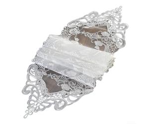 Mesa bordada para corredor 26x150cm estilo europeo bordado (26*280cm)
