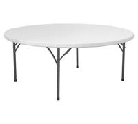 Mesa buffet redonda plegable HENDI, diámetro 1500 x (alto) 740 mm