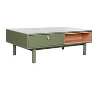 Mesa Centro Mdf Pu 120X60X40 Verde - Fijalo - El mejor complemento para tu hogar.