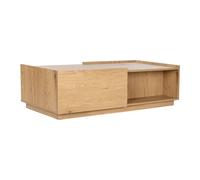 Mesa Centro Mdf Roble 120X60X35 Natural - Fijalo - El mejor complemento para tu hogar.