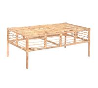 Mesa Centro Ratan 110X60X45 Natural - Fijalo - El mejor complemento para tu hogar.