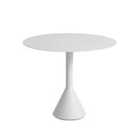 HAY Mesa redonda de café Palissade Cone Sky grey. Ø90 cm