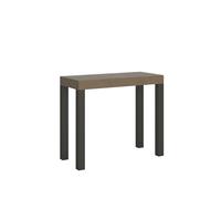 Mesa consola extensible 90x40/196 cm Everyday Small gris paloma - Itamoby