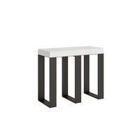 Mesa consola extensible 90x40/196 cm Sintesi Small Estructura Antracita