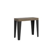 Mesa consola extensible 90x40/300 cm Gris paloma llama - Itamoby