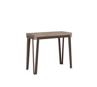 Mesa consola extensible 90x40/300 cm Rio Premium con estructura óxido