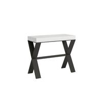 Mesa consola extensible 90x40/300 cm Xenia Estructura Antracita